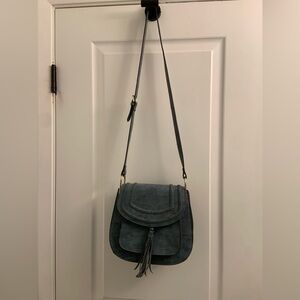 Elegant Blue Crossbody Bag